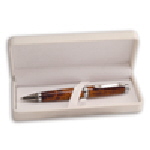 gift box white leatherette