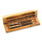Description: http://ajrpens.com/assets/images/olivewood_two_pen_box.jpg